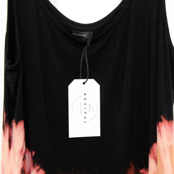 Handmade reverse tie dye Halogen tank top by Hue Revival - Picture 10 of 13